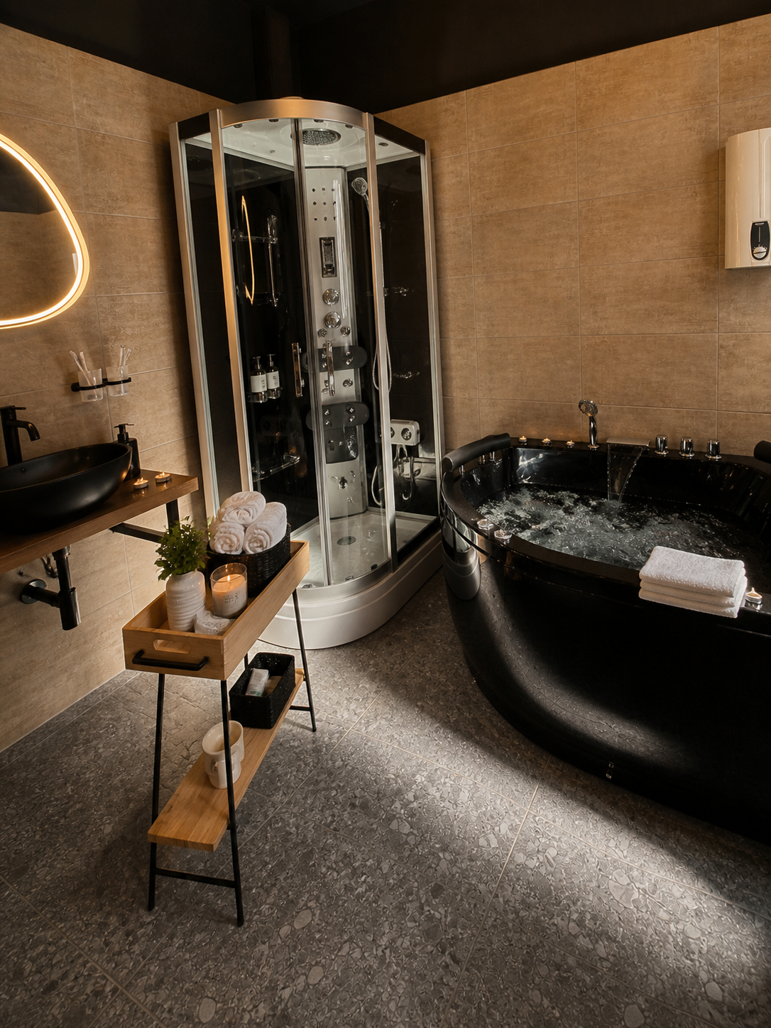 Luxury Apartment mit Jacuzzi im Zentrum von Wiesbaden