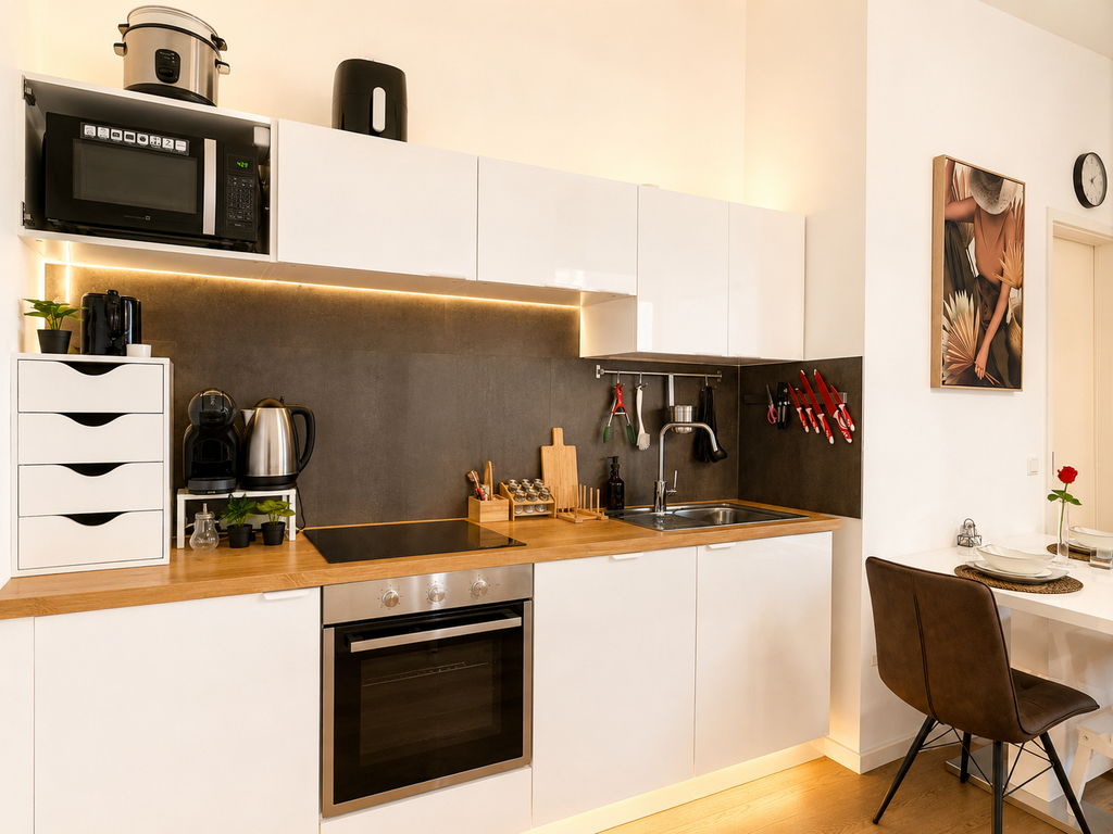 Luxury Balcony Apartment in Wiesbaden Center